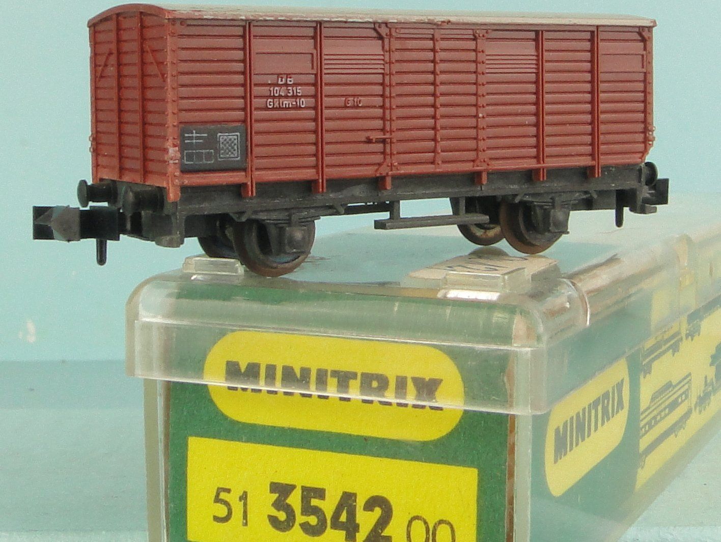 Lima Modellini di ferrovie: Lima Spur N DB Güterwagen – Usato da Bülach venduto da Albitrain
