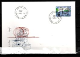 1987 - FDC / Europamarke - Basler Fasnachtsbrunnen
