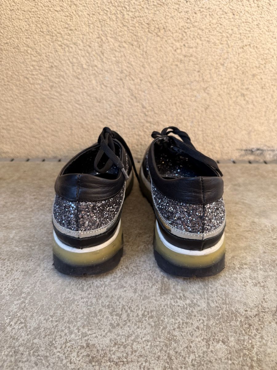 Karl Lagerfeld Scarpe da donna: Karl Lagerfeld Turnschuhe Glitzer Grösse 41 – Usato da Dornach venduto da val_y2ws 3