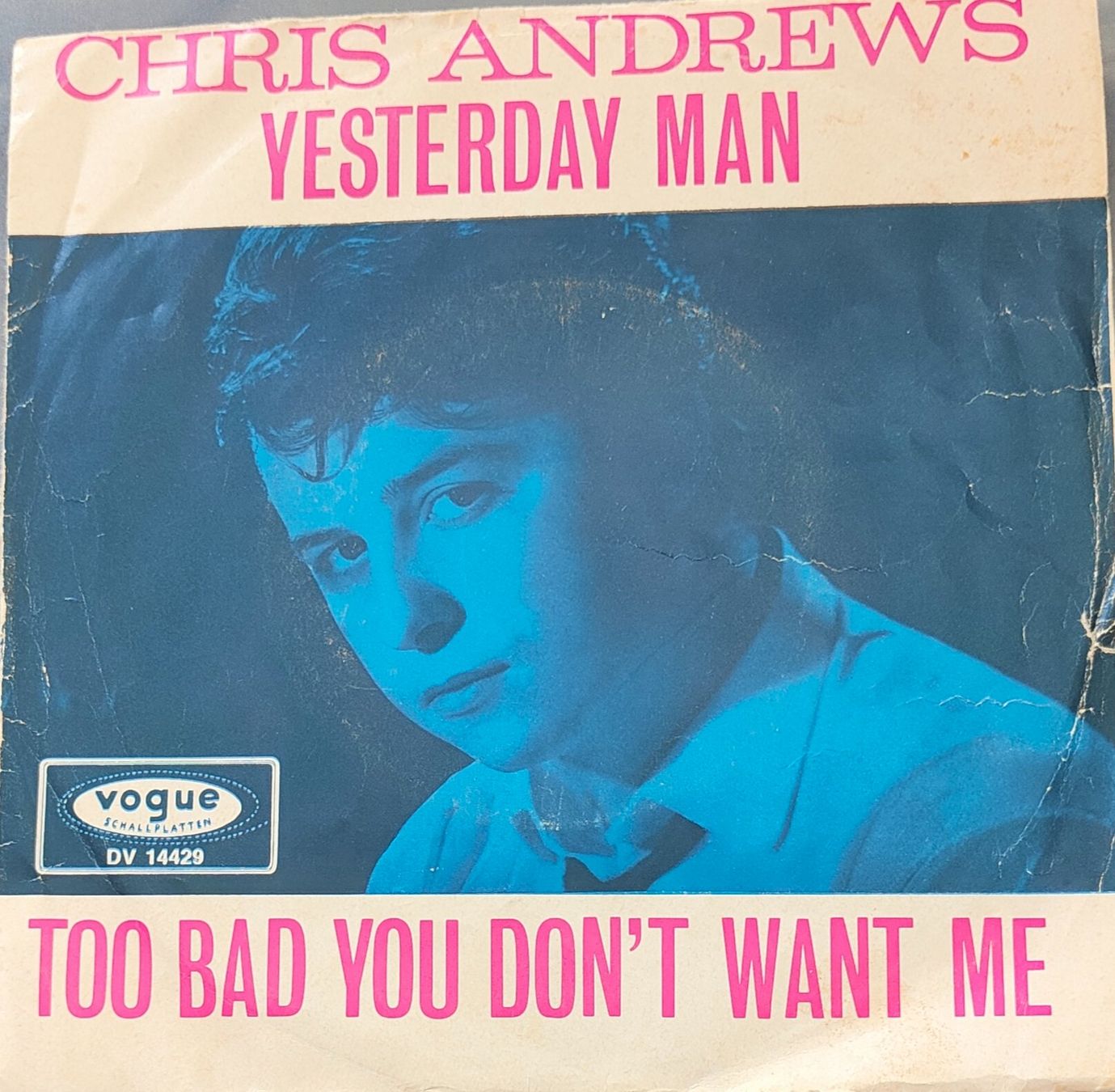 Dischi in vinile: Vinyl Single Chris Andrews - Yesterday Man – Usato da Langenthal venduto da Modo39