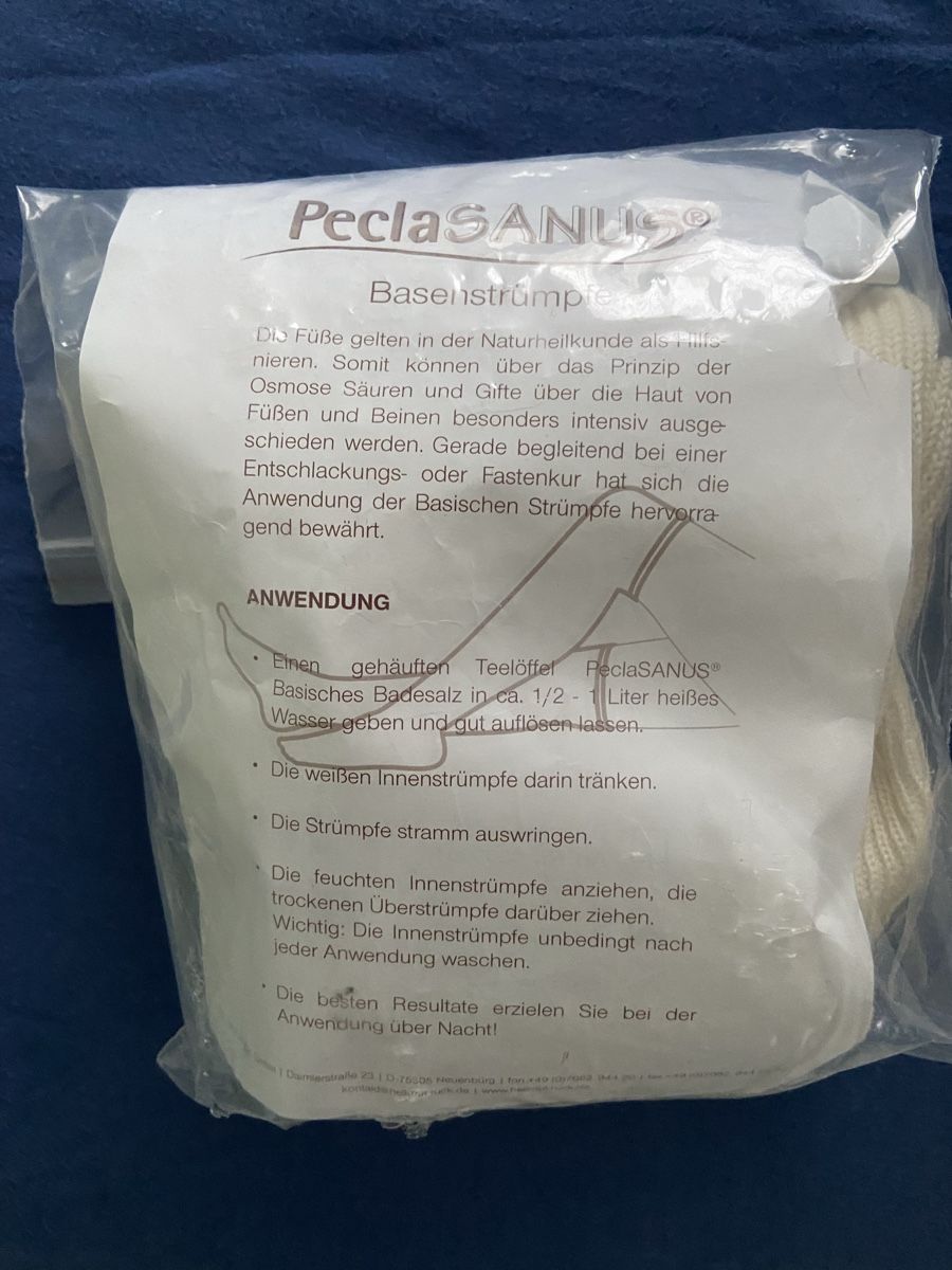 Pedicure: PecaSanus Basenstrümpfe, neu Doppelpack – Nuovo e nell'imballaggio originale da Sargans venduto da Ajom_3 1