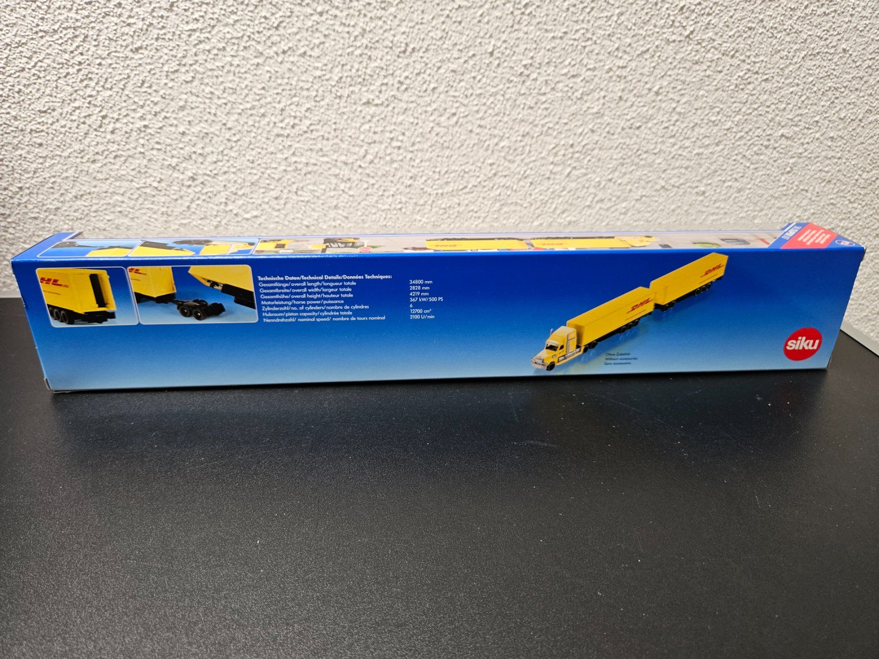 Siku Spielzeuge: Neu - Siku - 1806 - DHL Road Train – Neu und originalverpackt aus Dagmersellen von Jarsetz_Restposten 1