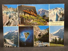Gletscherdorf Grindelwald 1050m, Berner Oberland....