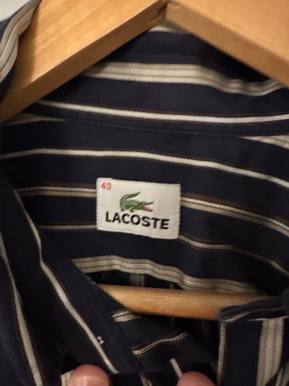 Hemden: Lacoste Hemd – Neu und originalverpackt aus zürich von DESKO 1