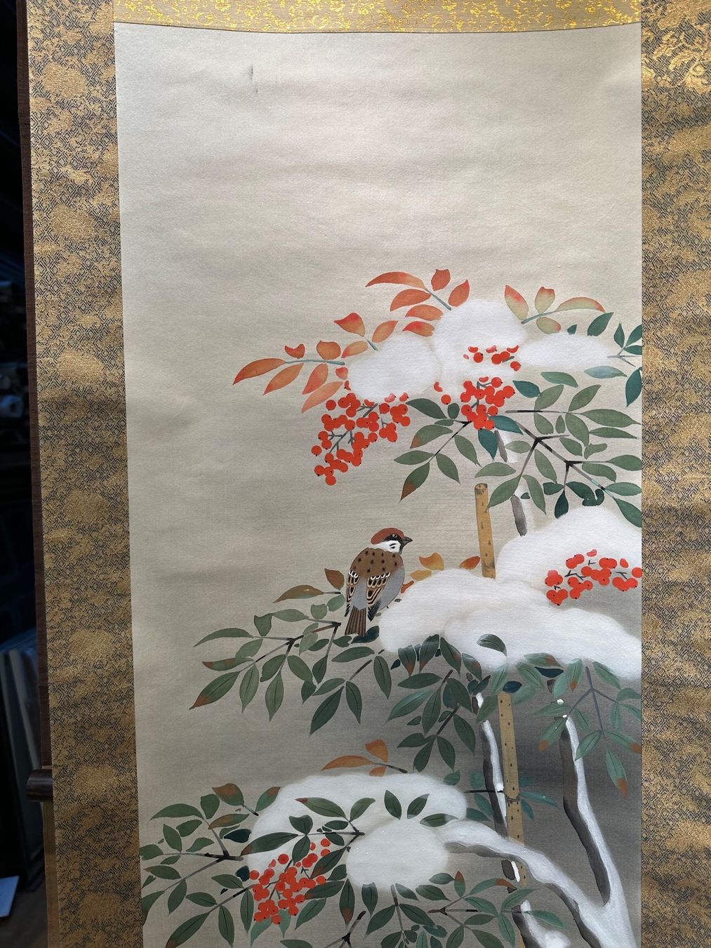 Poster & Bilder: Rollbild Japan Kakejiku „Suzume" – Neu (gemäss Beschreibung) aus Bern von mbtiti 6