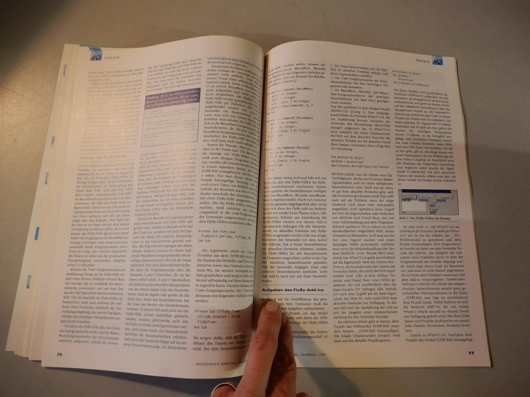 Zeitschriften & Magazine: Microsoft Visual Basic 4.0 Journal – Gebraucht aus Erstfeld von Mario_boe0 8