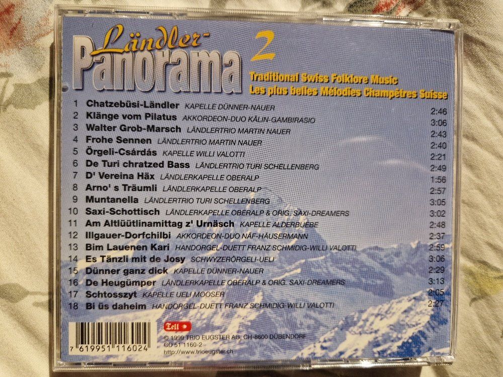 CDs: Ländler - Panorama 2 – Gebraucht aus Brittnau von Zibu 1