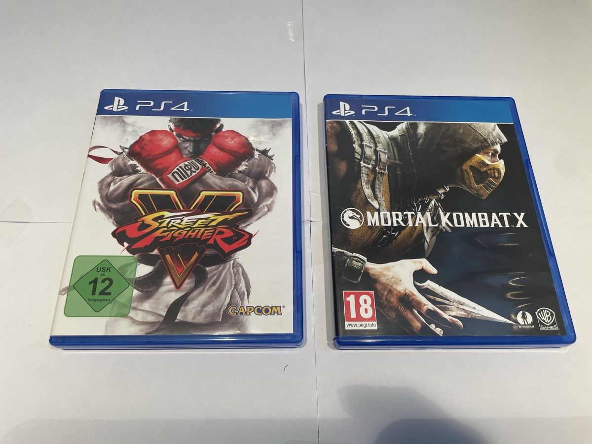 Sony Giochi: PS4 Street Fighter V e Mortal Kombat X – Usato da Lugano venduto da Smerovingio