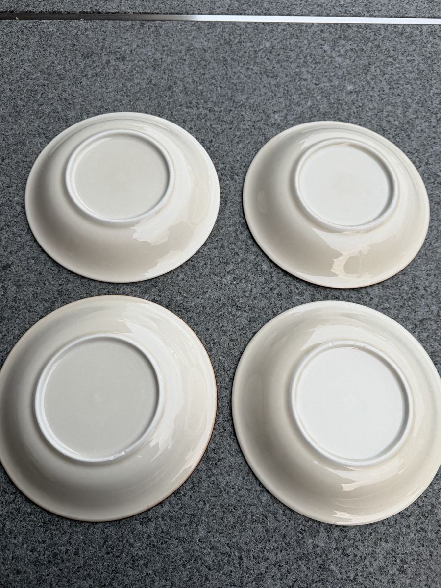 Rössler Teller: 4 Stk original Rössler Design Suppenteller – Gebraucht aus Deitingen von Himhip 1