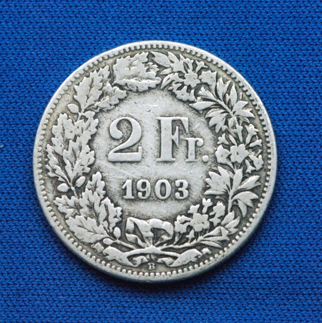 Tutti le monete: Silberner 2.- Jg. 1903, Rar – Usato da Mühlethal venduto da sowato 2