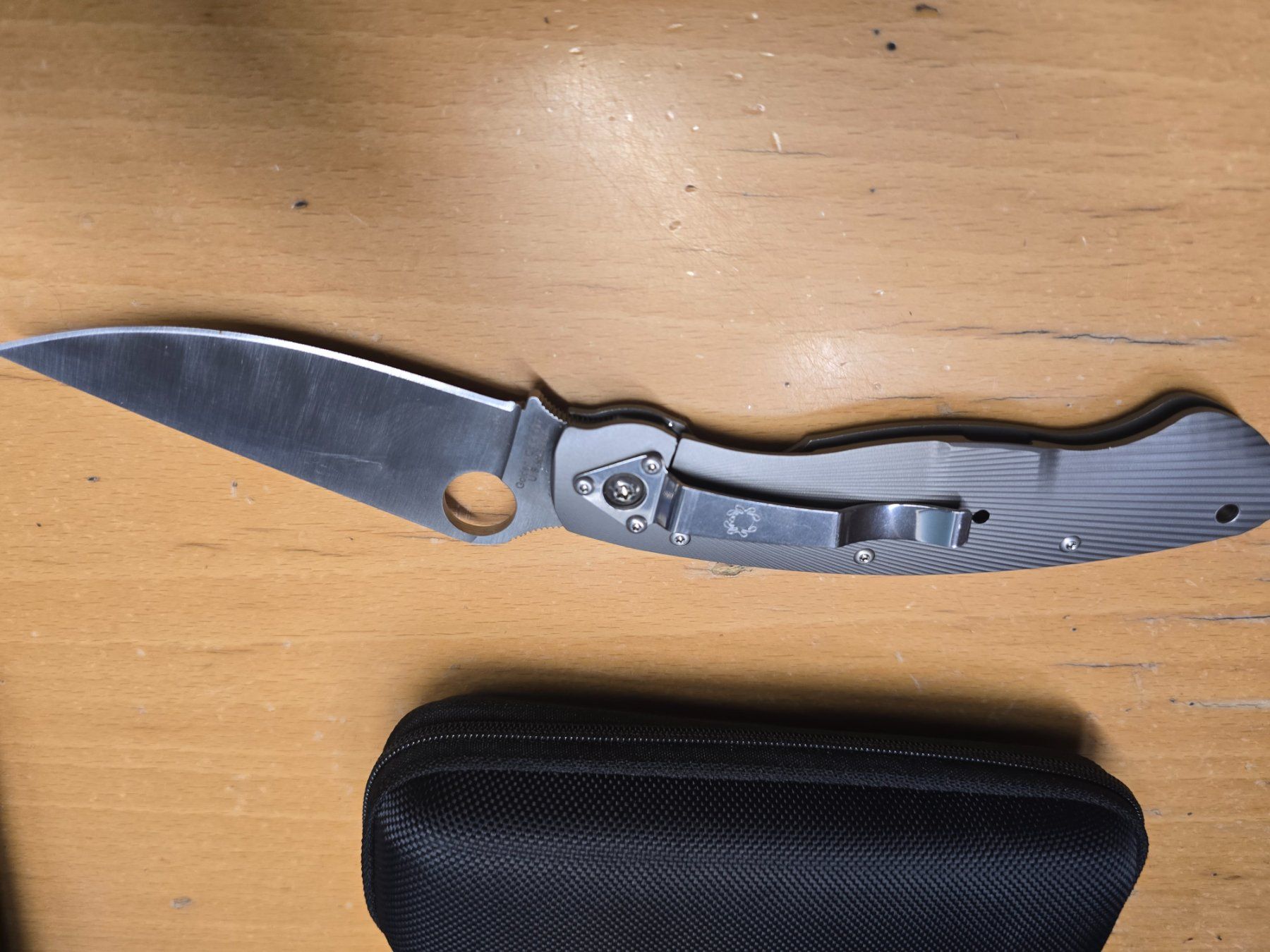 Couteaux de poche: Spyderco Military Flted Titanium – Neuf (Voir description) à Ettingen par 1025andreas 2