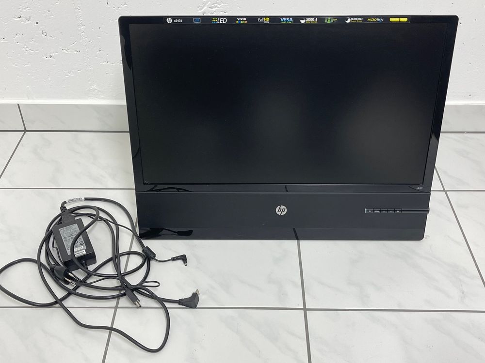 Monitor HP x2401 24 Zoll mit LED-Hintergrundbeleuchtung | Kaufen auf ...