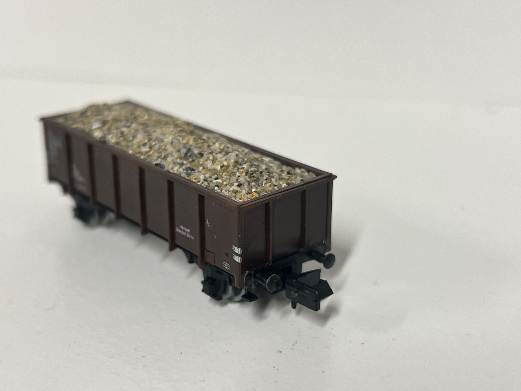 Modellini di ferrovie: Spur N beladen mit Kiess Germany – Usato da Geroldswil venduto da TopTrain54 2
