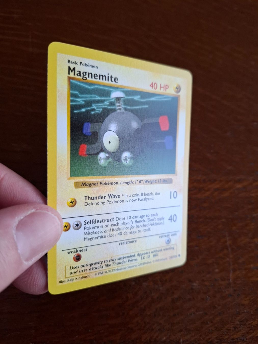 Pokémon Cartes à collectionner: Pokemon Magnemite Base Set Shadowless 53/102 – D'occasion à Giornico par ale_lc8k 2
