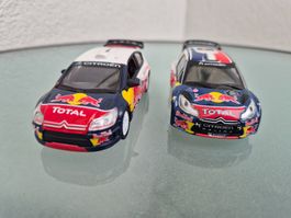 Citroen DS und C4 Red Bull 1:43