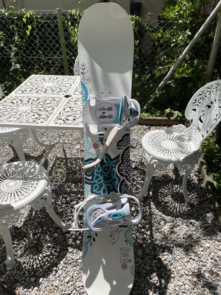 Board: Nidecker Elle 149cm mit Bindung guter Zustand – Usato da Luzern venduto da najoti