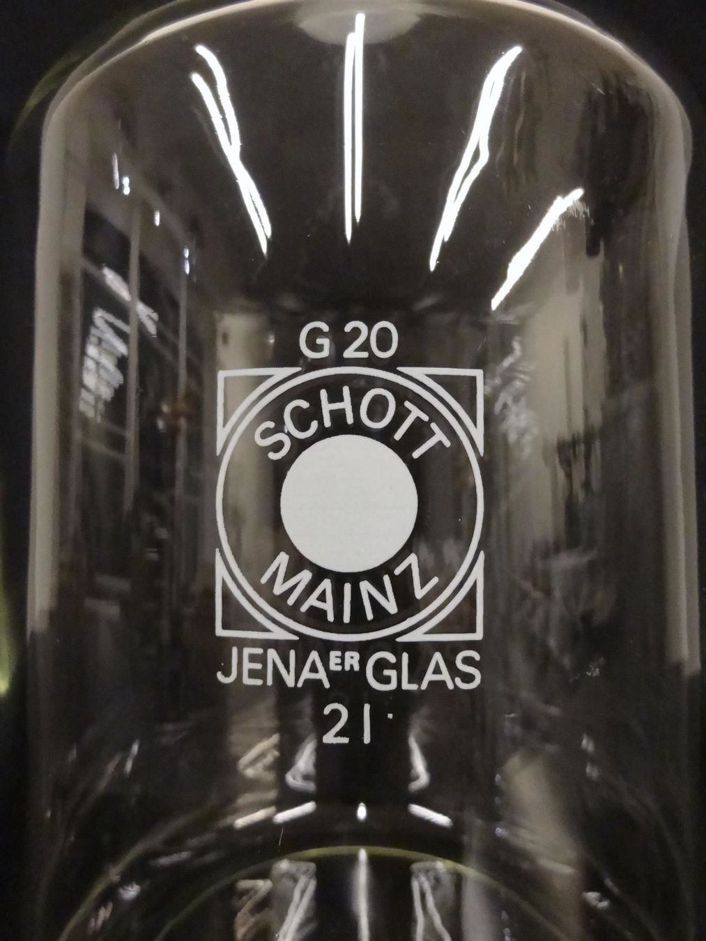 Schott Accessori da laboratorio: Standflasche Laborflasche 2 Liter SCHOTT – Nuovo (secondo la descrizione) da Kerzers venduto da Flaschenposten 5