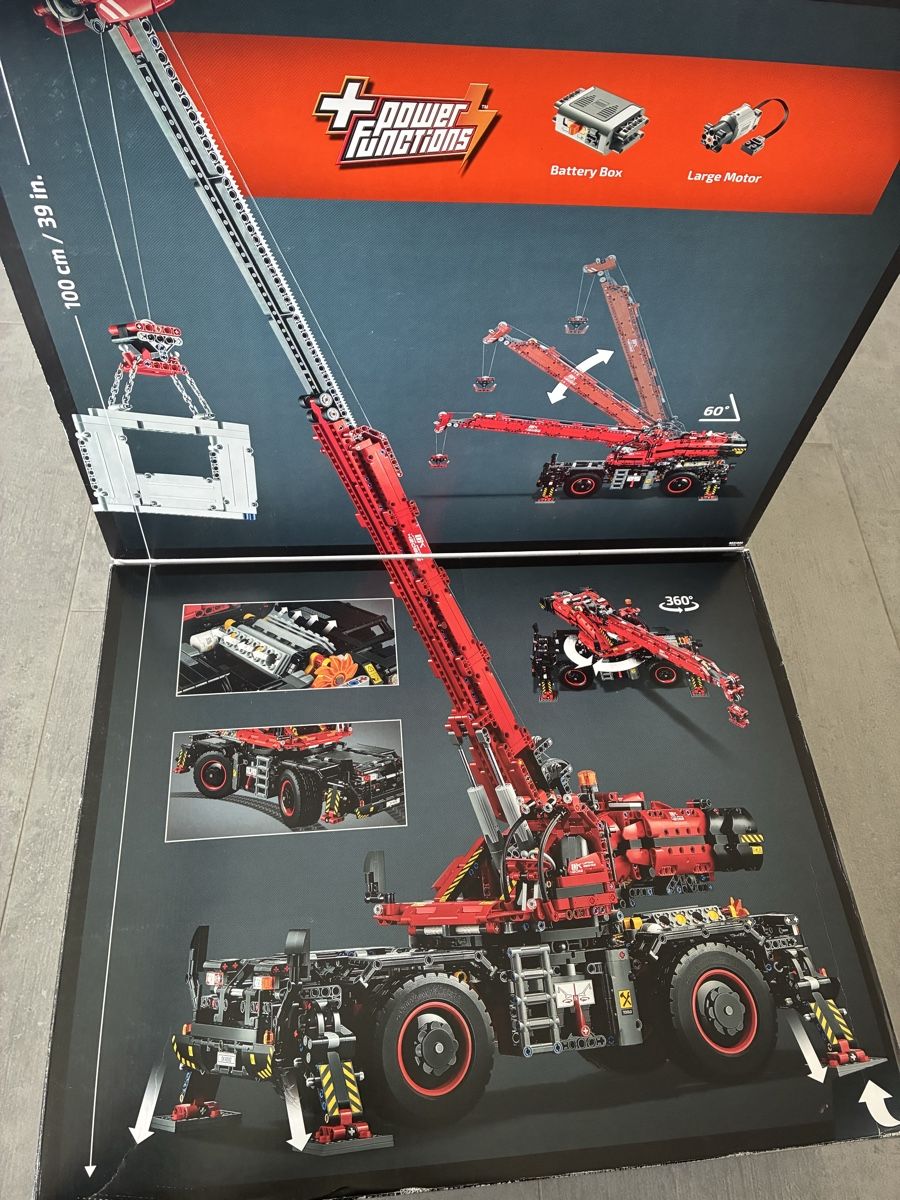 Lego Kit di costruzioni: Lego Technic 42082 rough terrain crane – Usato da Luzern venduto da Flip_ 3