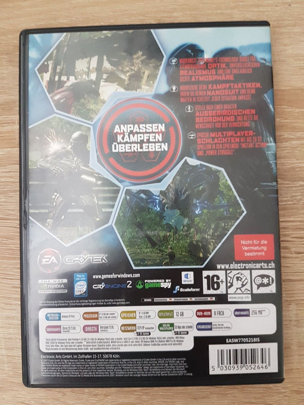 Spiele: Crysis - German - PC – Gebraucht aus Carouge GE von Franllo 1
