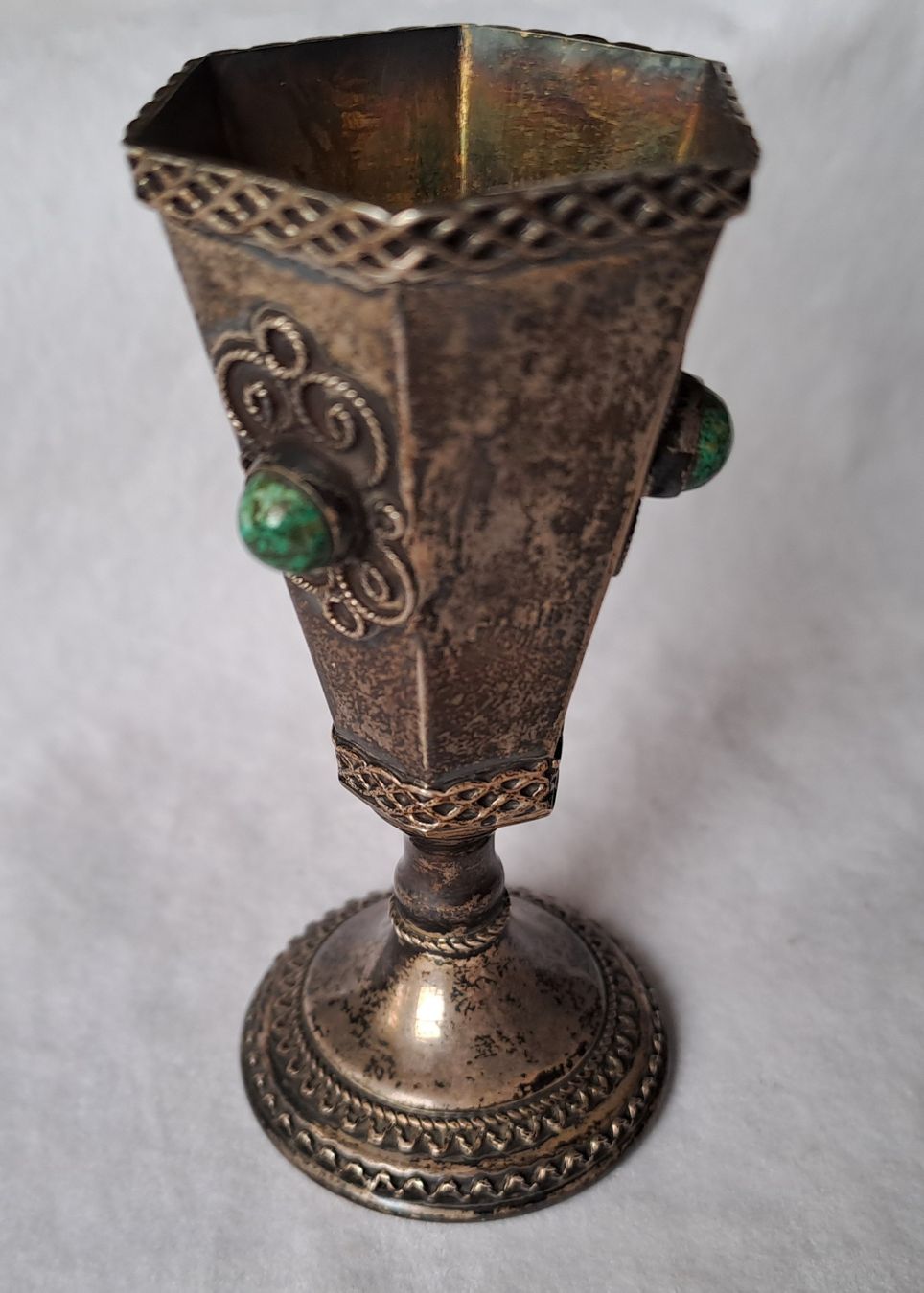 Tazze: Isreal Silber 925 Kiddush Tasse – Usato da Adliswil venduto da globill 2