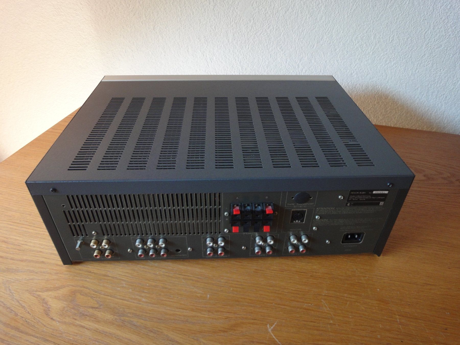Revox Amplificatori: Studer REVOX B251 B 251 High End Verstärker – Usato da Basel venduto da Rc89 5