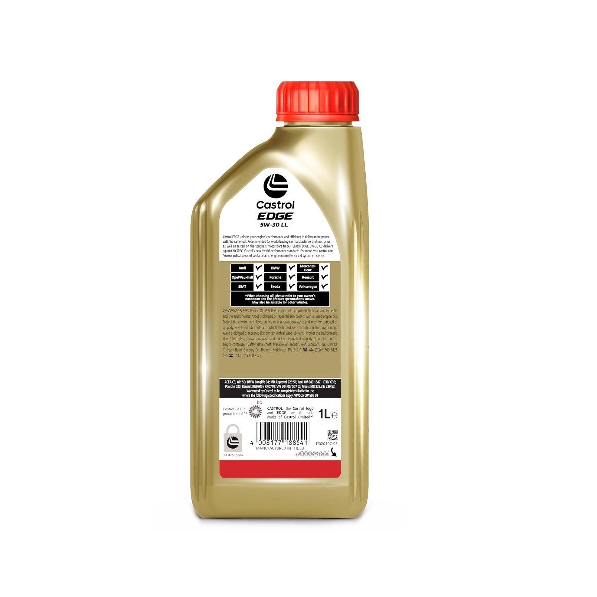 Castrol Oli & Additivi: Motoröl Castrol Edge 5W30 LL 1L – Usato da Strengelbach venduto da SWISSPERFECT 1
