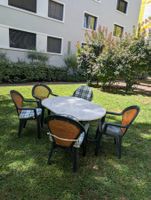 Gartentisch  (klappbar) mit 5 Stühlen guter Zustand