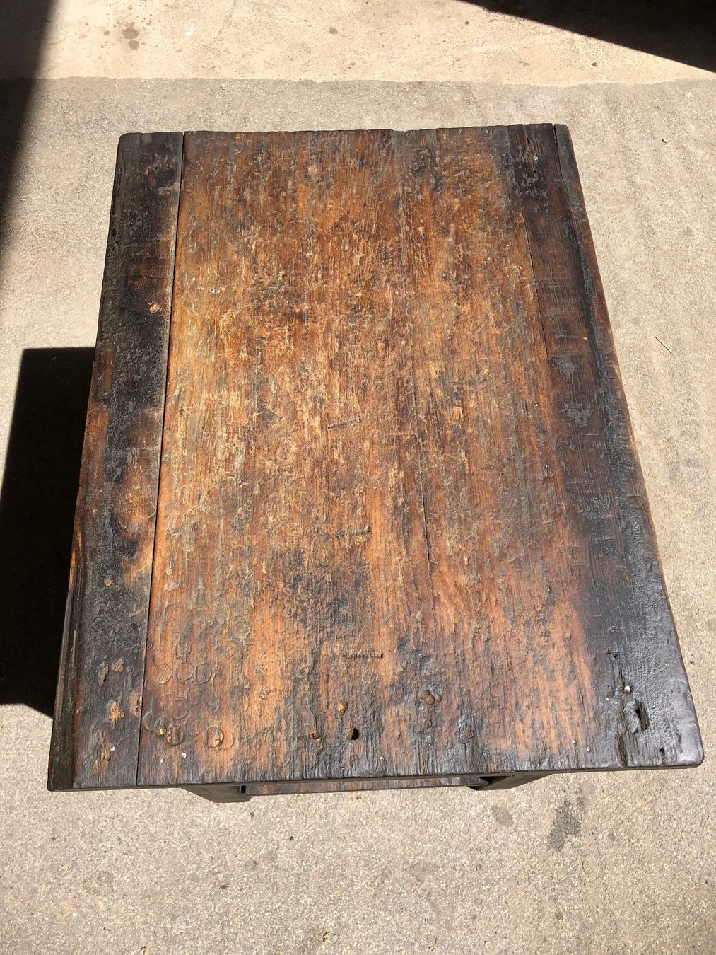 Tische: Tisch original Industrial Design, mit schwarzer Patina – Gebraucht aus Laufenburg von industrial-silence 2