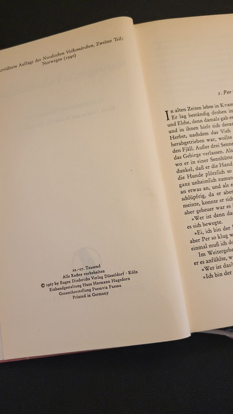Livres: Buch NORWEGISCHE VOLKSMÄRCHEN – D'occasion à Basel par spinne02 3