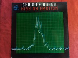 12", 45 RPM, Maxi-Single (Chris de Burgh) High on emotion
