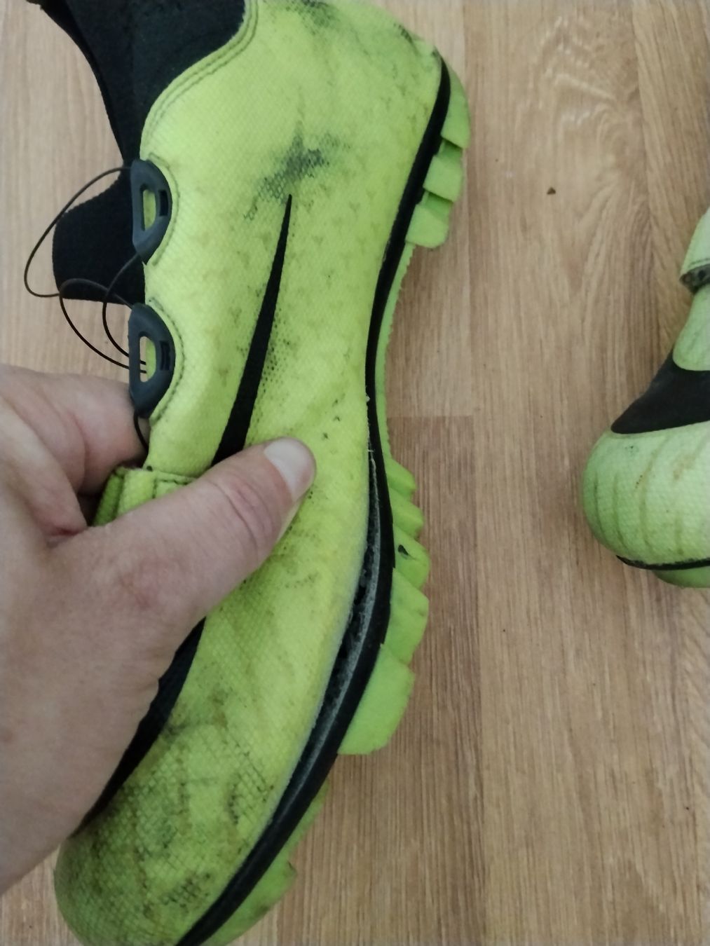 Herrenschuhe: Veloschuhe gelb Speed 1976 Grösse 43 ? Boa System – Defekt aus Dübendorf von namor00 3