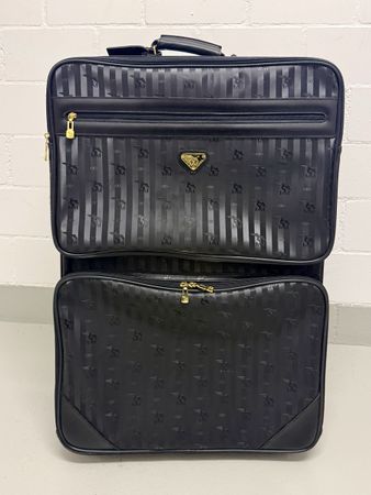 Reisekoffer Maison Mollerus schwarz guter Zustand