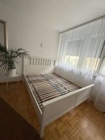 Lit blanc IKEA160x200cm bon état (sans matelas)