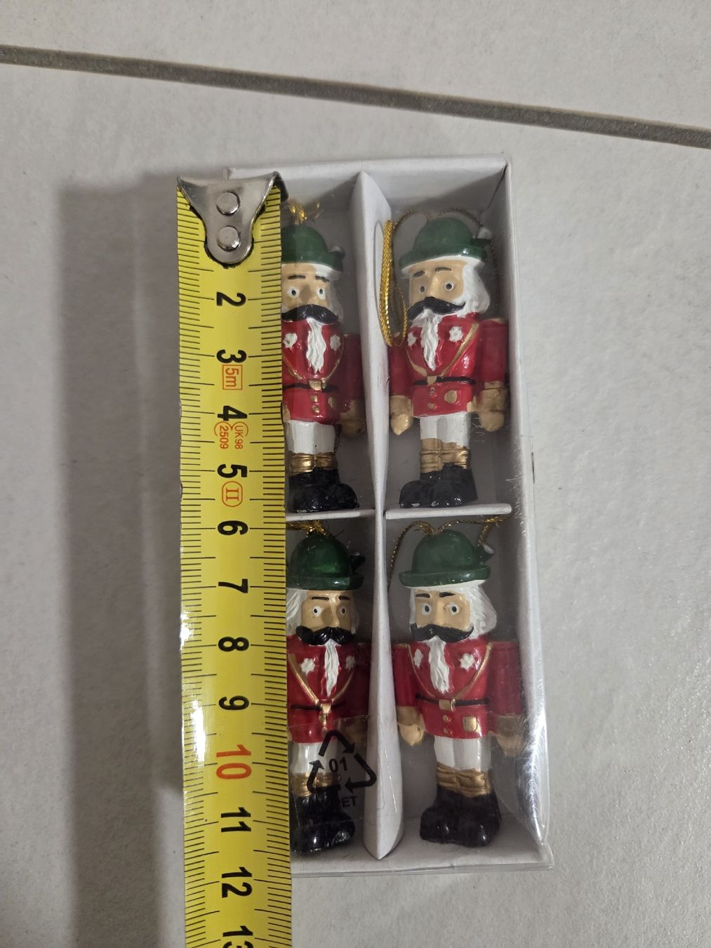 Tutte le decorazioni: Nussknacker Baumschmuck Set, 4 Stück, rot/grün – Usato da Bülach venduto da Recherchieren 1