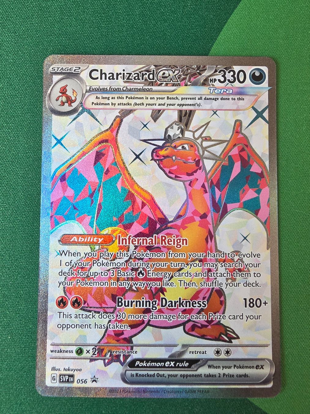 Pokémon Sammelbilder & Trading cards: Pokemon Charizard ex Promo 056 Englisch – Neu (gemäss Beschreibung) aus Gossau SG von worklifebalance