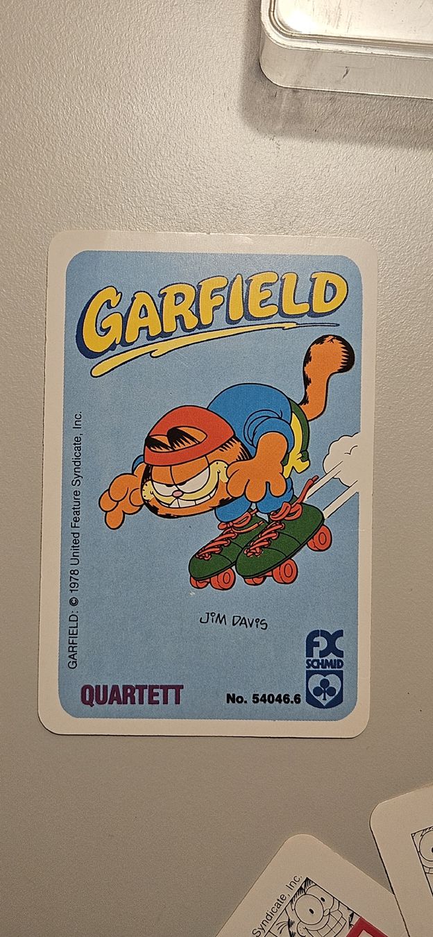 Giochi: Garfield Quartett 1978 FX Schmid – Usato da Belp venduto da Ginus85 2