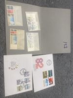 Timbres et enveloppes avec timbres, collection