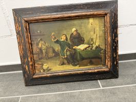 Antikes niederländisches Gemälde