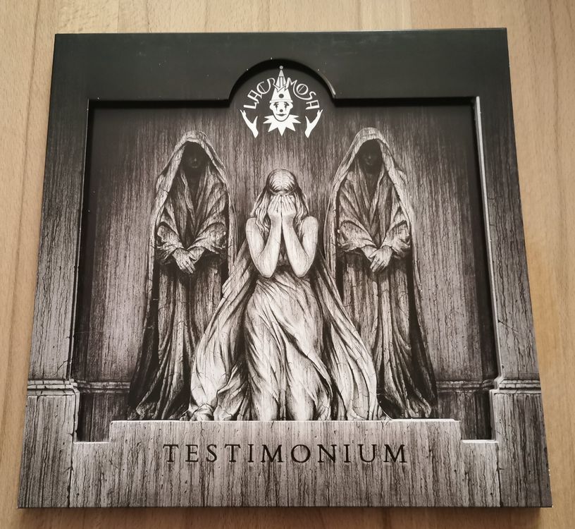 LACRIMOSA: Testimonium 2-LP Spezialcover 3D Relief Gothic (Gebraucht ...