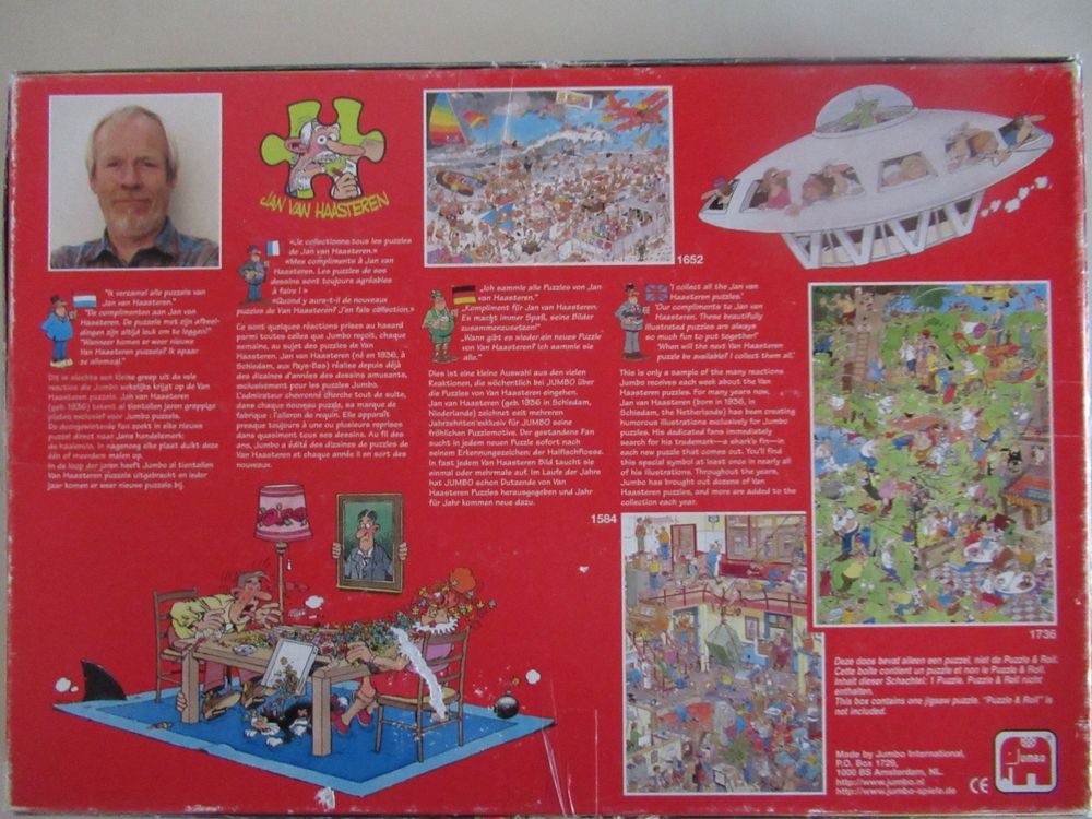 Jumbo Puzzle 1500 Jan van Haasteren Neighbours selten alt Kaufen auf