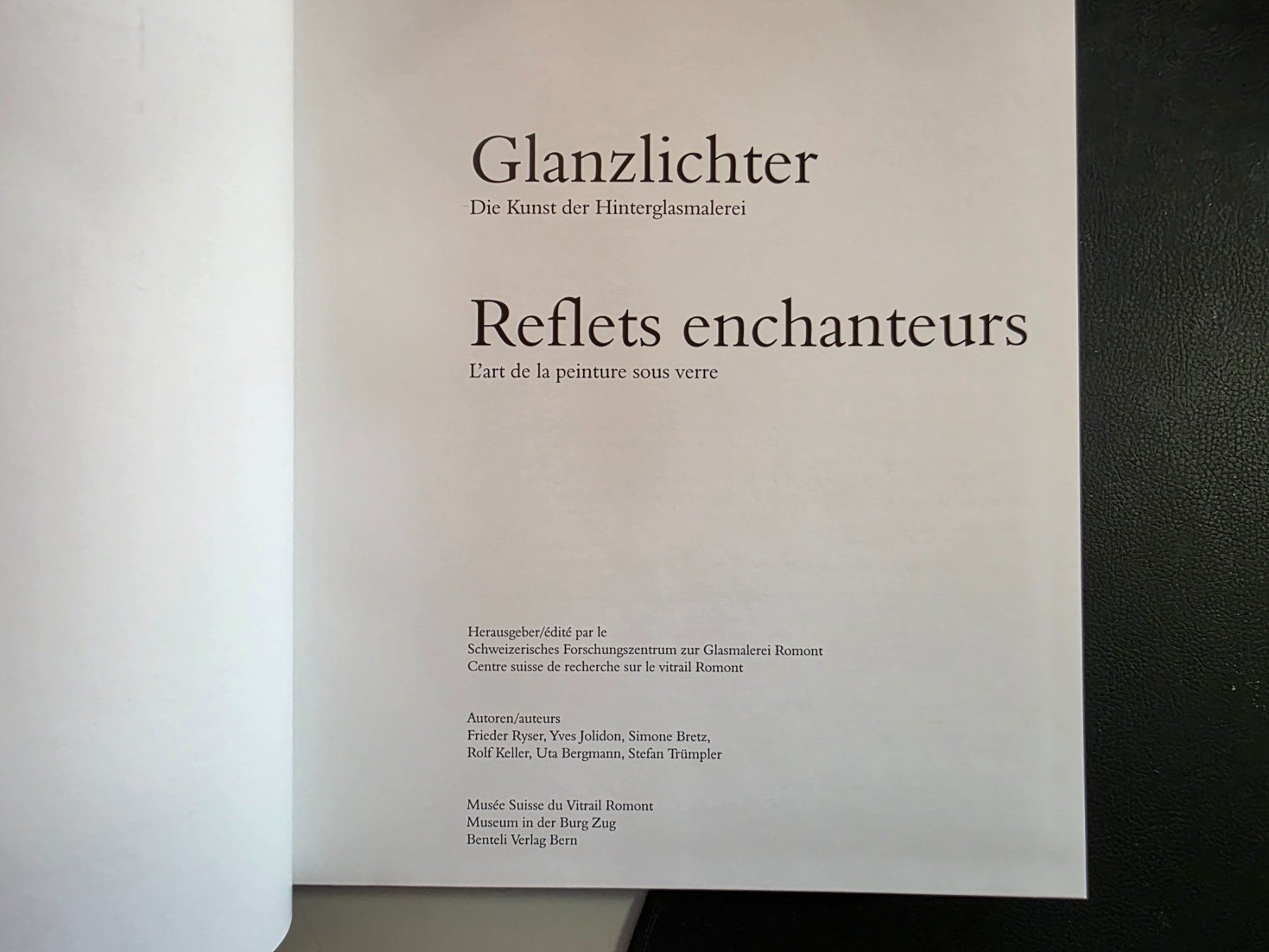Libri: Glanzlichter - Reflects enchanteurs - Benteli 2000 – Usato da Walterswil BE venduto da Lonitti 7