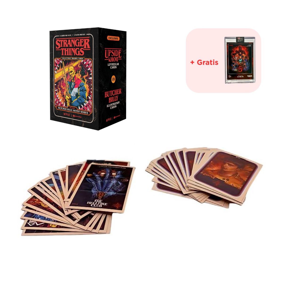 Topps Cartes à collectionner: Stranger Things Butcher Billy - Complete Base Card Set – Neuf (Voir description) à St-Légier-Chiésaz par GemMintCH 1