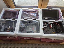 3x Einbau Monitor LCD 7" New