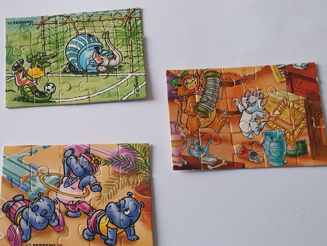 Puzzle: 3 Schoko Ei Puzzle – Usato da Läufelfingen venduto da jac_vp95