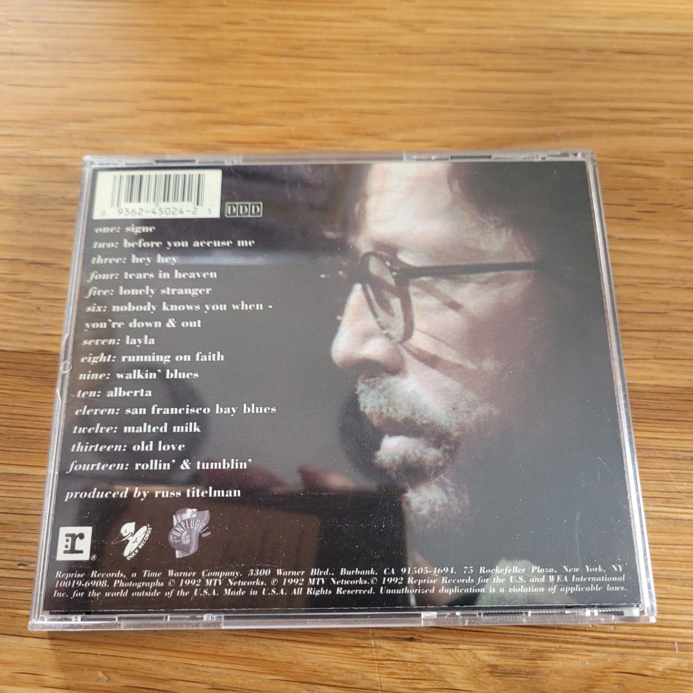 CD: CD Musique Eric Clapton Unplugged – Usato da Biel/Bienne venduto da Destockweb 2