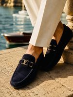 Exklusiver LOUIS VUITTON Hockenheim Driver Loafer AB 1. !!
