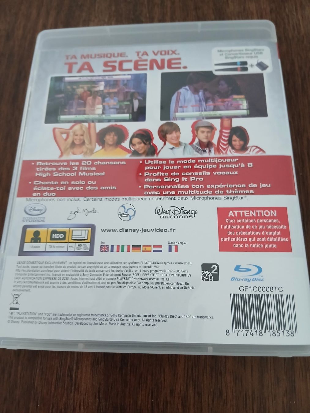 Giochi: Disney Sing It High School Musical 3 PS3 – Nuovo (secondo la descrizione) da Pfungen venduto da Himbogame 1