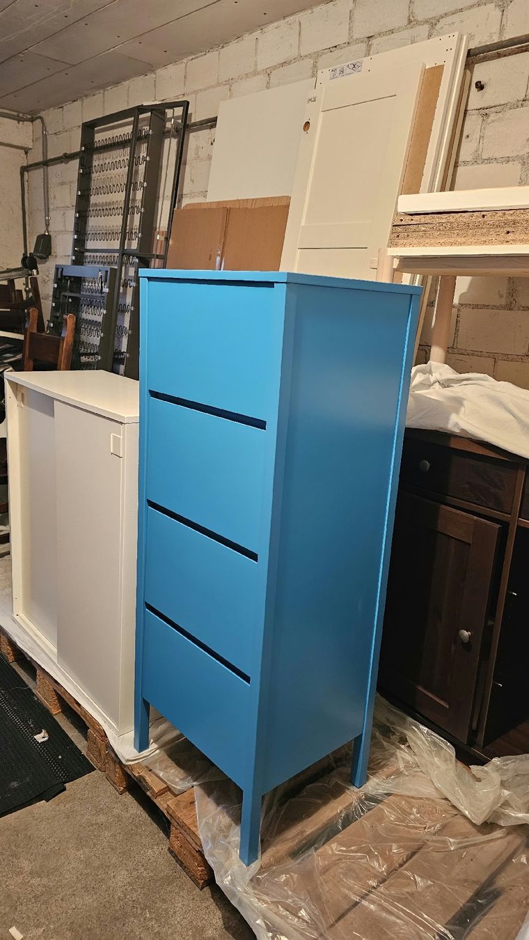 Commodes: Kommode IKEA Nordli Blau – D'occasion à Hütten par joy_g8fz