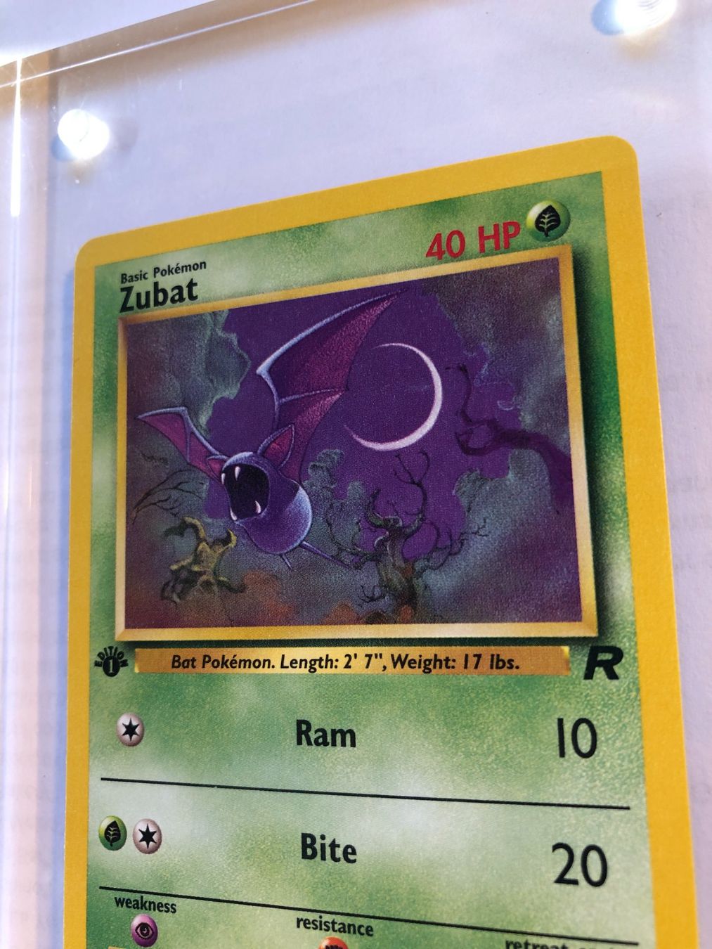 Cartes à collectionner: Zubat 1st Team Rocket - MINT - ab 1.- – D'occasion à Giubiasco par dan_pr8b 3
