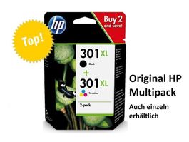 HP-301 XL - ORIGINAL Drucker-Patronen, Tintenpatronen( 2x)